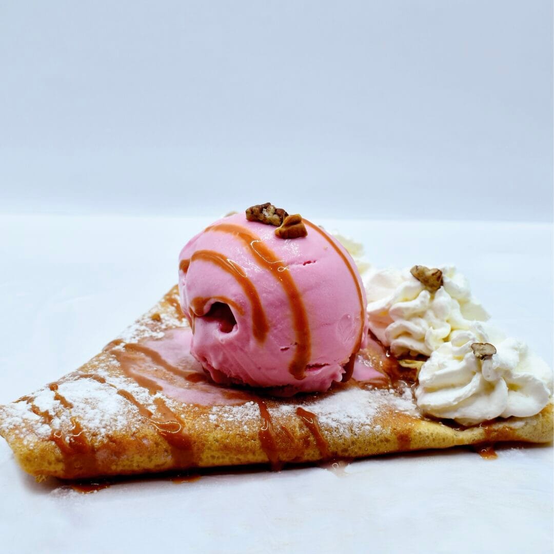Crepa Dulce con Helado
