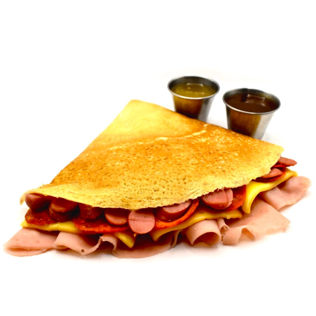 Crepa Salada Carnes Frías