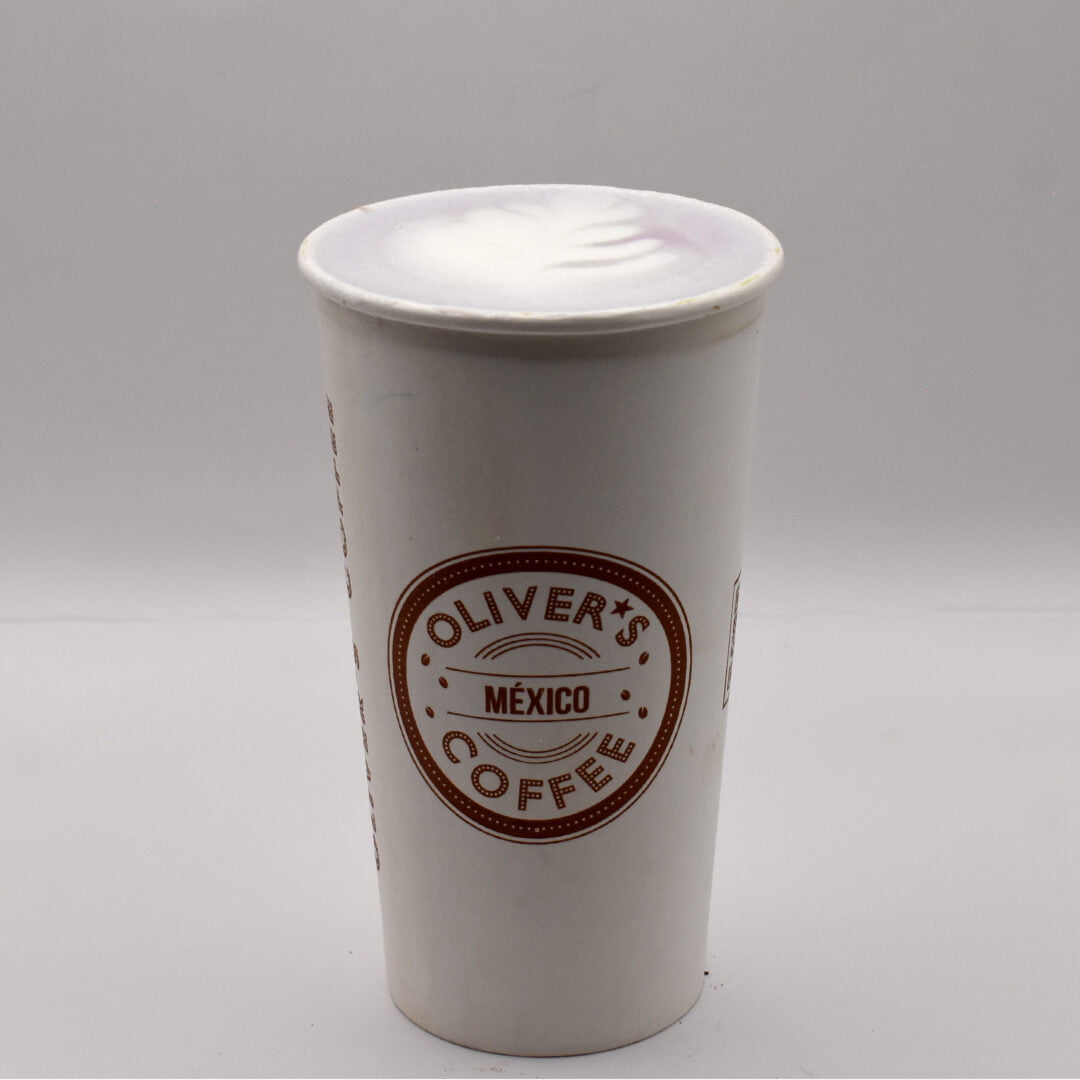 Taro Latte Caliente
